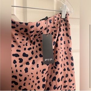 NWT Nasty Gal Cheetah Print Skirt